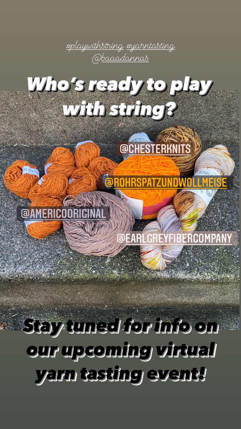 Ready to Play With String? - Baaad Anna's Yarn Store