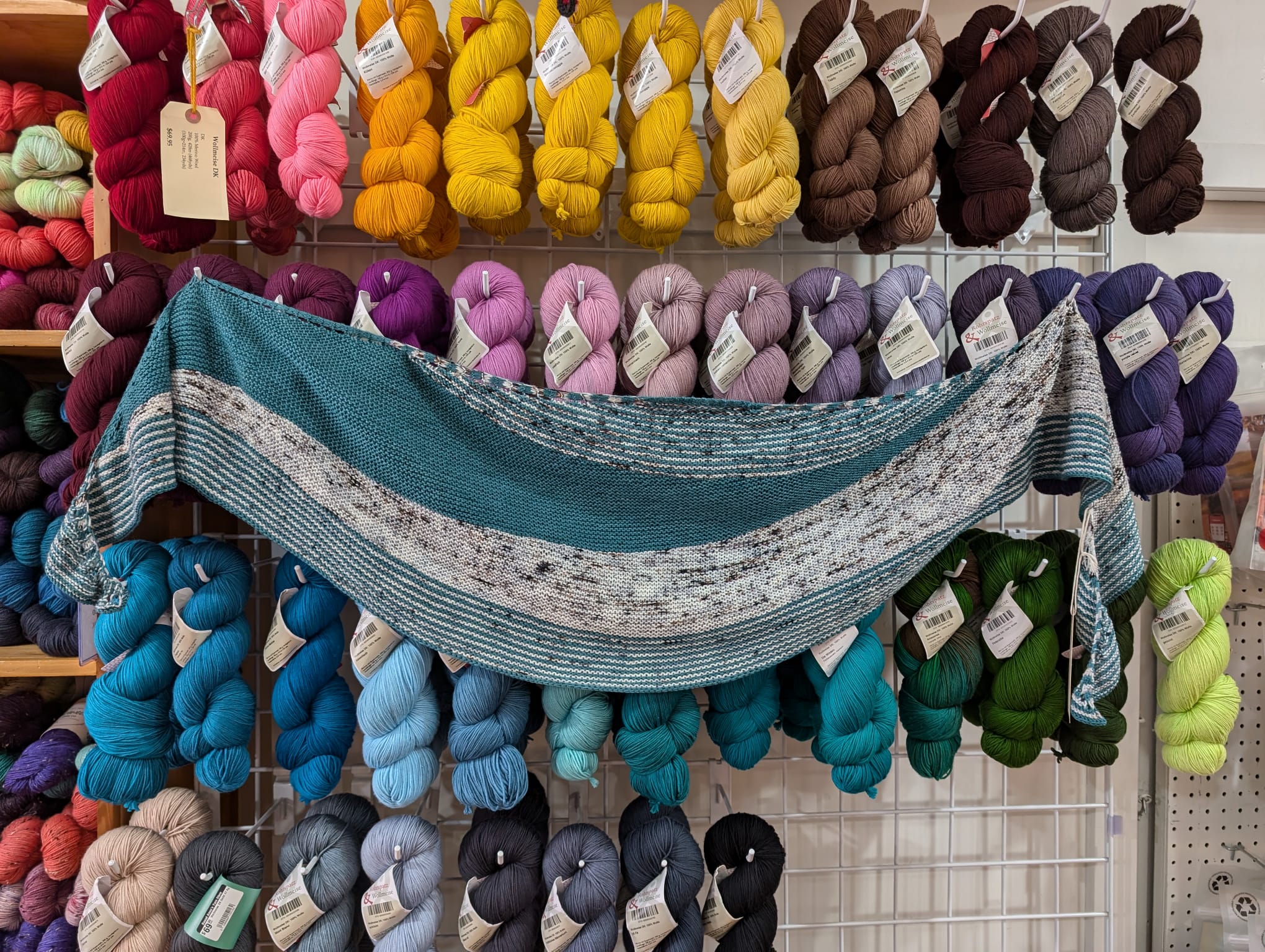 Sarah’s Showcase for Fibres West - Baaad Anna's Yarn Store