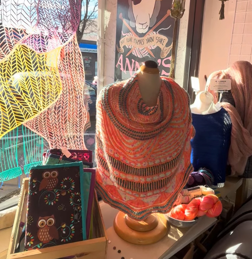 Samples to Inspire at Fibres West! - Baaad Anna's Yarn Store