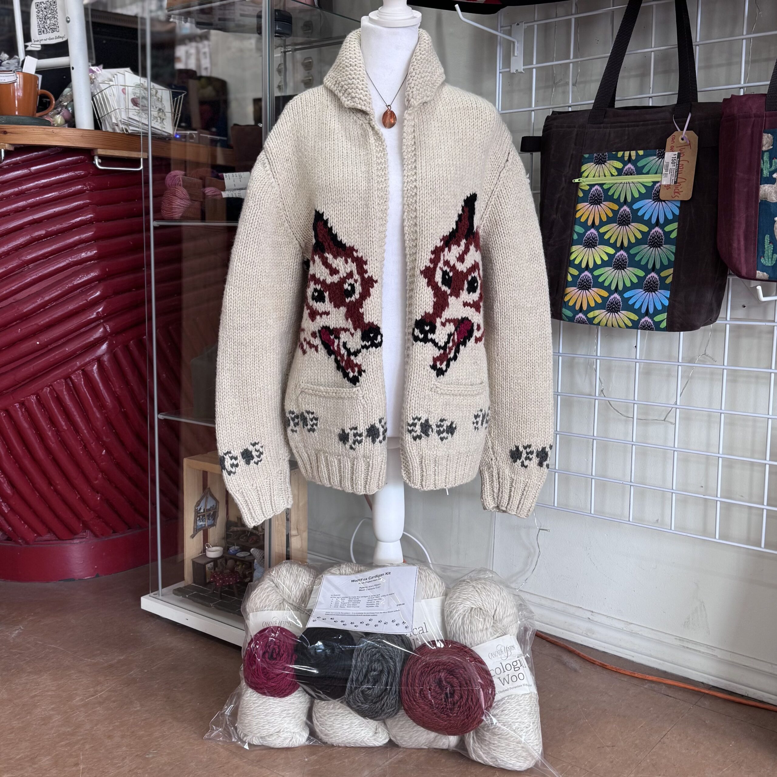 Project of the Month: Project Hail Mary Wolf Cardigan - Baaad